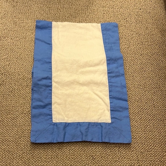 Pottery Barn Blue and White Table Runner, 102" Long - Picture 2 of 8